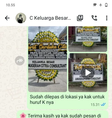 Pengiriman Papan Bunga Duka Mekarjaya Rawamerta