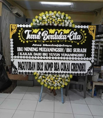 Papan Bunga di Mekarjaya Rawamerta